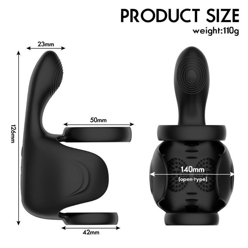 ORENA New Product Must Enjoy The Plane Cup Men's Prostate Vibration Massage Essence Locking Fun Products