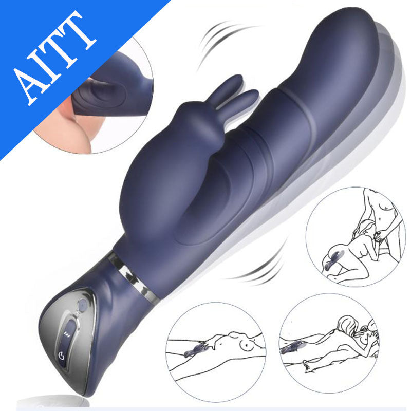 Women's Masturbation Supplies Second Tide Vibrator 12 Frequency Vibrator Heating Strong Shock Sex Toys Manufacturer Massage Stick