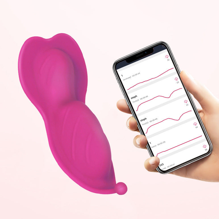 Remote Wear APP Wave Of Flowers Wireless Remote Control Couples With Powerful Vibration Massage Erotic Sex Jumpers