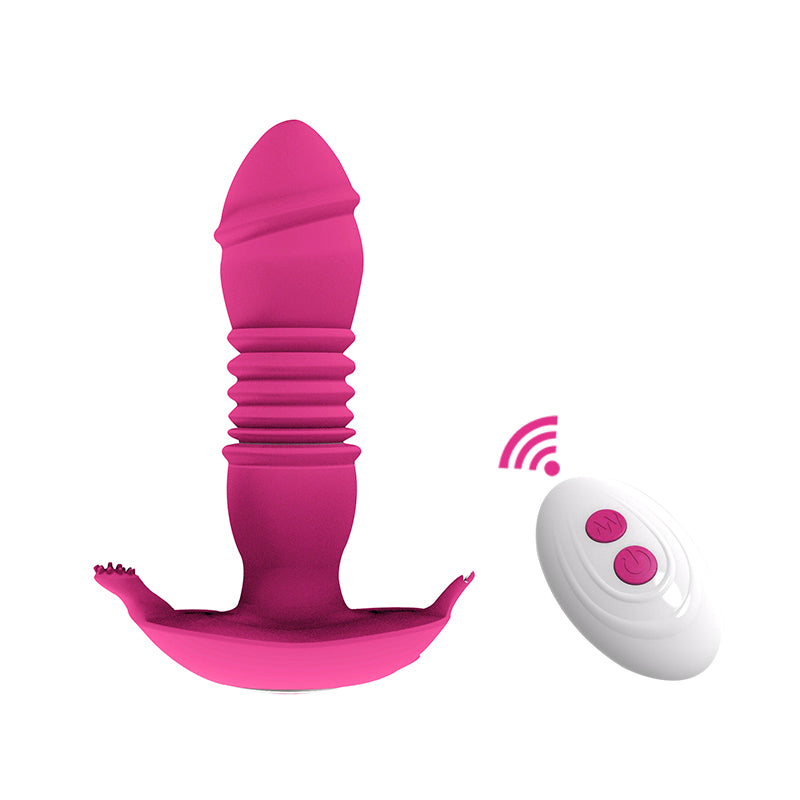Retractable Female Wear Double Motor a Generation Vibrating Couples Remote Control Sex Jumpers