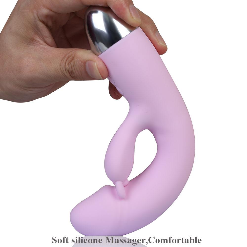 LETEN Rabbit Vibrator G-Spot Clitoris Super Soft Massager Stimulator