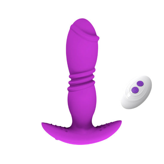 New Female Posterior Anal Plug Automatic Stretching Vibration APP Control Remote Prostate Massager Adult