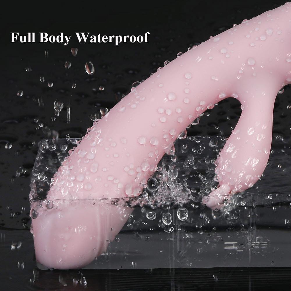 LETEN Rabbit Vibrator G-Spot Clitoris Super Soft Massager Stimulator