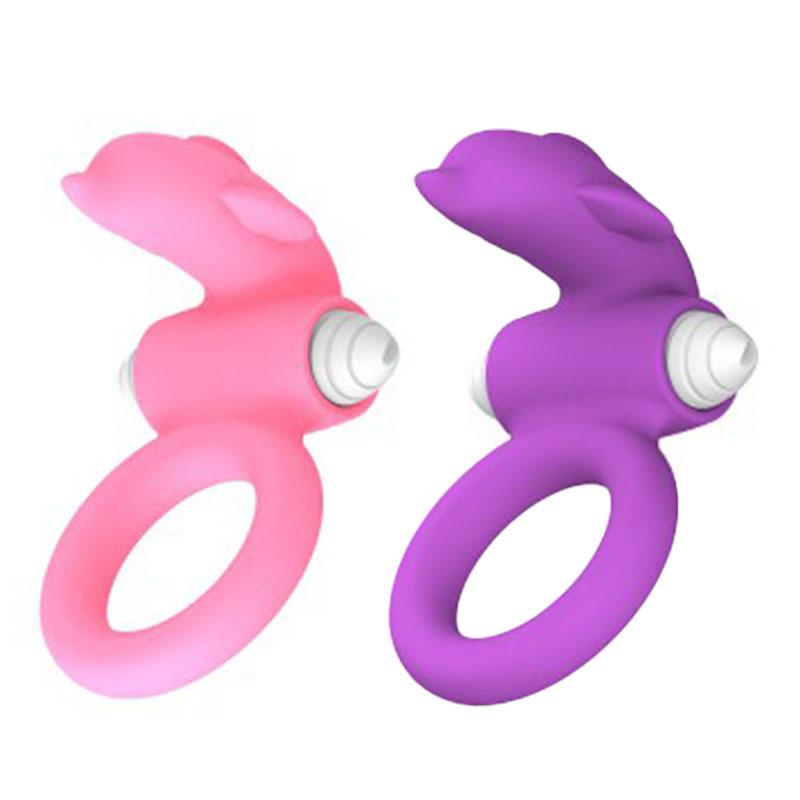 QUYUE Dolphin Clitoris Orgasm Waterproof Vibrating Silicone Cock Rings Couple Co-vibrator Penis Rings for Men, Adult Sexy Toys