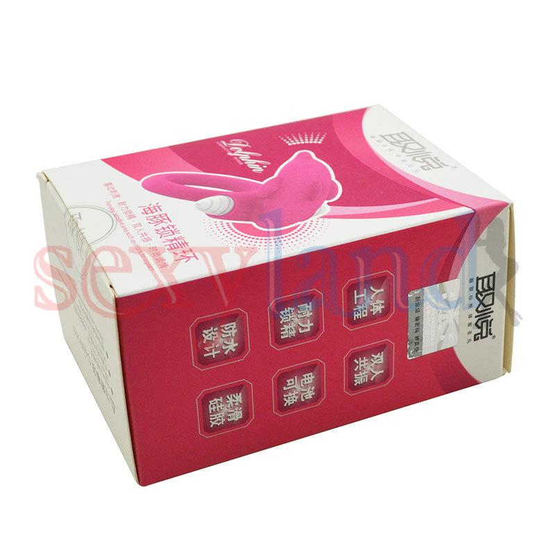 QUYUE Dolphin Clitoris Orgasm Waterproof Vibrating Silicone Cock Rings Couple Co-vibrator Penis Rings for Men, Adult Sexy Toys