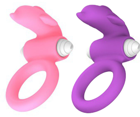 QUYUE Dolphin Clitoris Orgasm Waterproof Vibrating Silicone Cock Rings Couple Co-vibrator Penis Rings for Men, Adult Sexy Toys