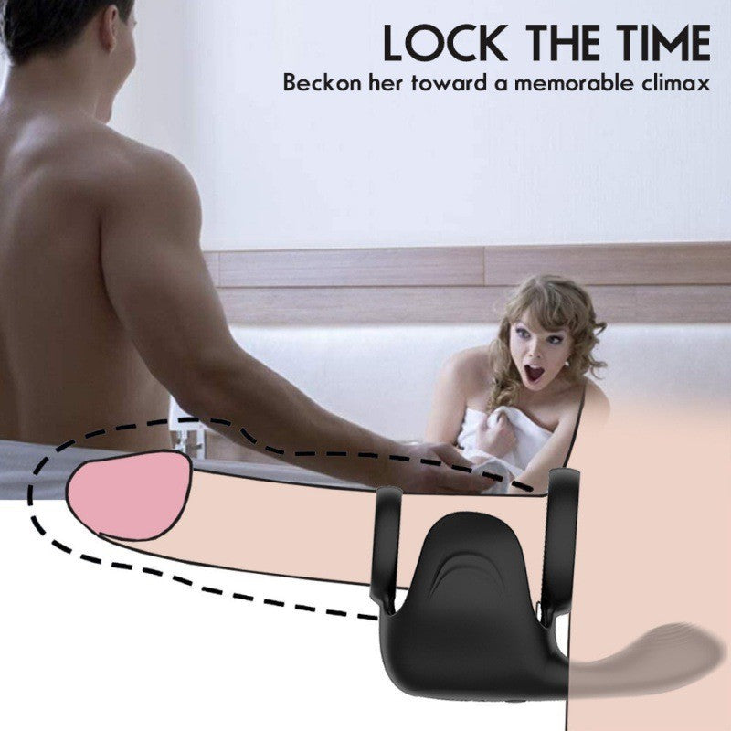 ORENA New Product Must Enjoy The Plane Cup Men's Prostate Vibration Massage Essence Locking Fun Products