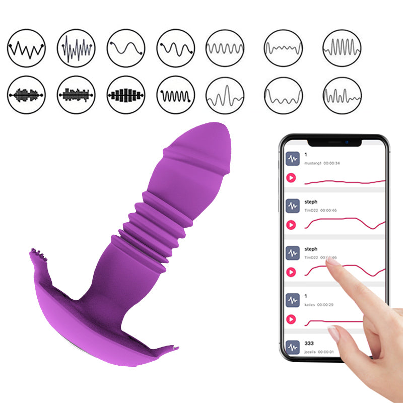 Retractable Female Wear Double Motor a Generation Vibrating Couples Remote Control Sex Jumpers